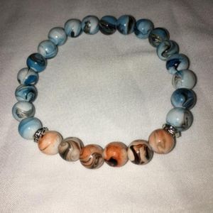 Stretch Acrylic Bead Bracelet